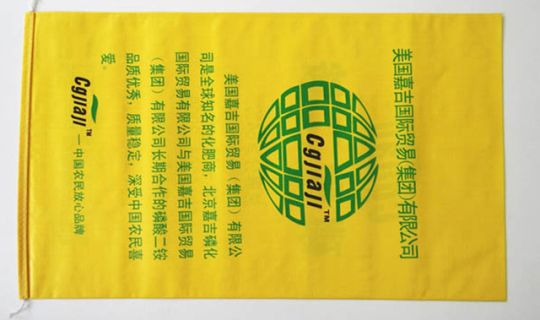 內粘膜編織袋-50KG全黃雙面